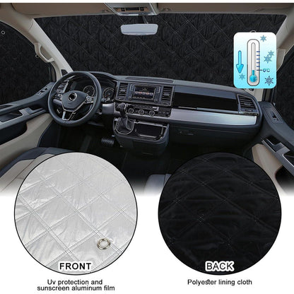 Thermomatte Citroen Dispatch 2006-2016 | 5tlg. Sonnenschutz Set
