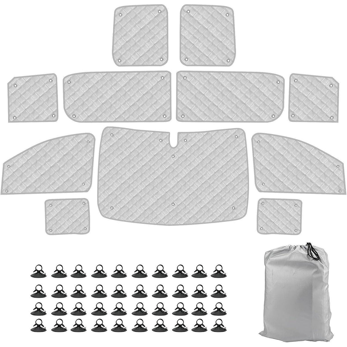 Thermomatte Citroen Dispatch 2006-2016 LWB – Sonnenschutz & Isolierung