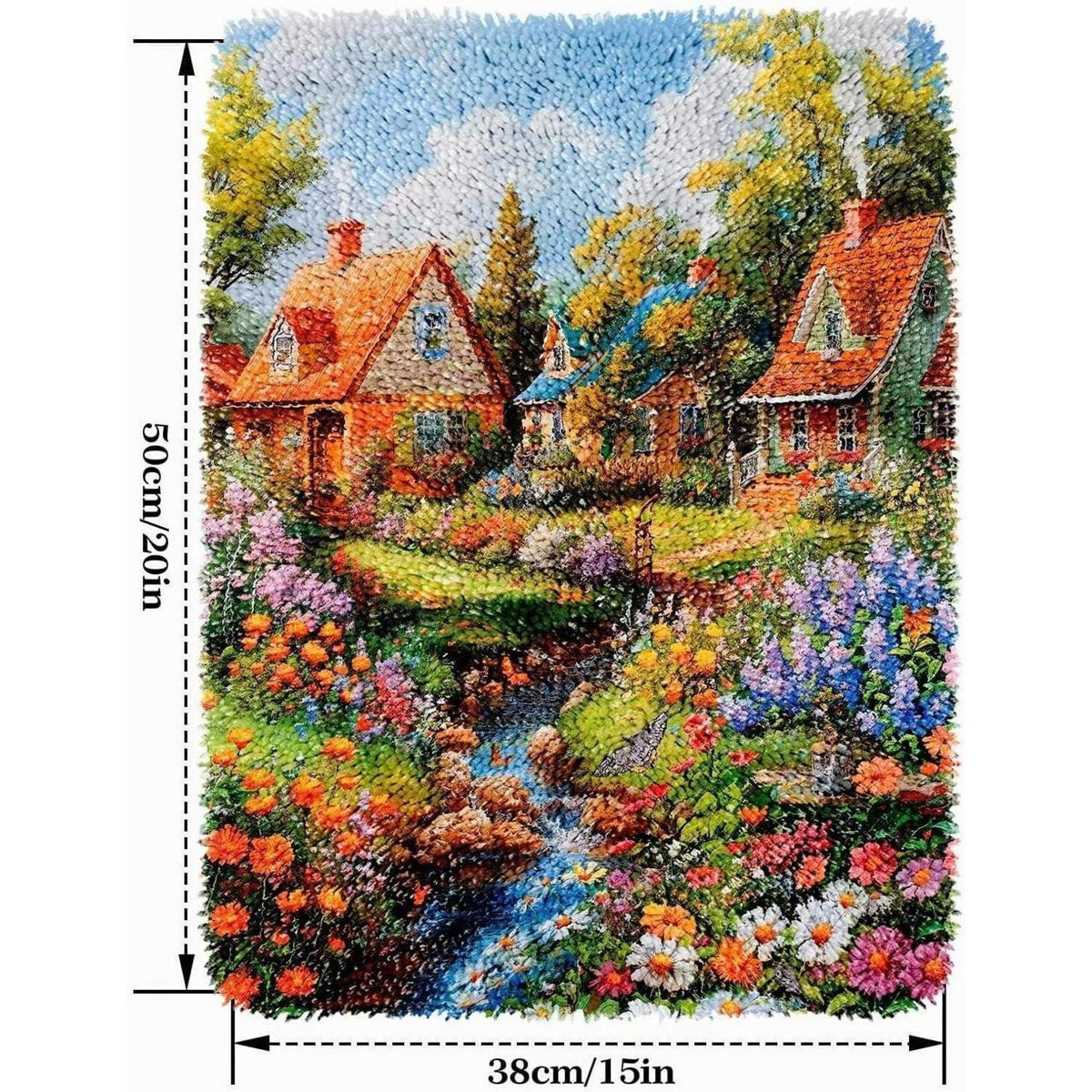 DIY Knüpfteppich Set – Teppich herstellen für Erwachsene & Kinder