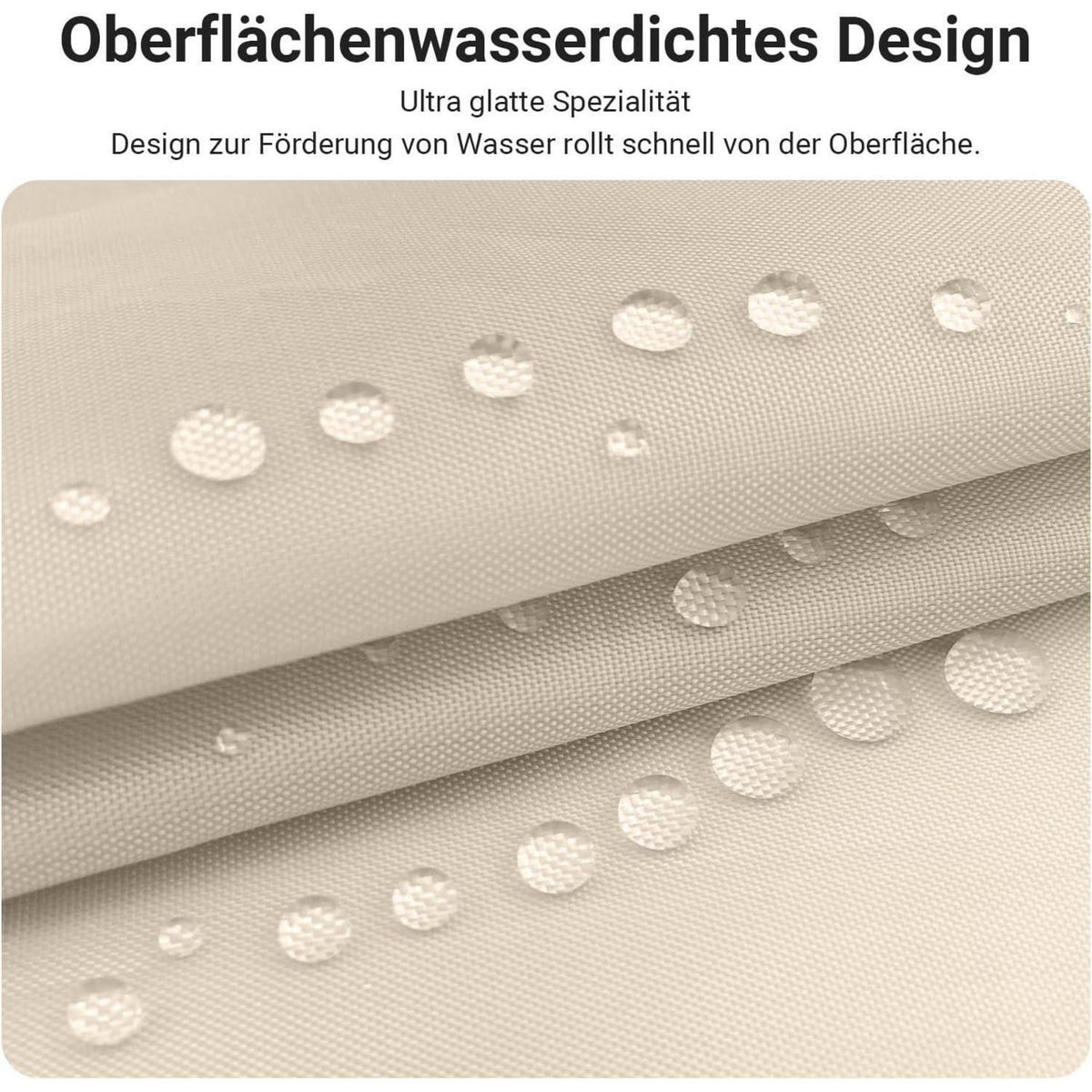 Duschvorhang Beige 80x200 cm Textil Wasserabweisend Waschbar