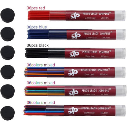 2mm Druckbleistift-Set | 36 Farben | Zum Zeichnen & Schreiben