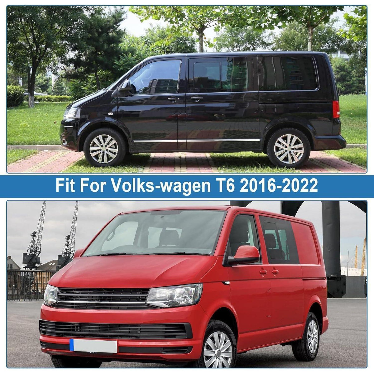 Thermo Frontscheibenabdeckung VW T6 2016-2022 – Frost, Schnee & UV Schutz