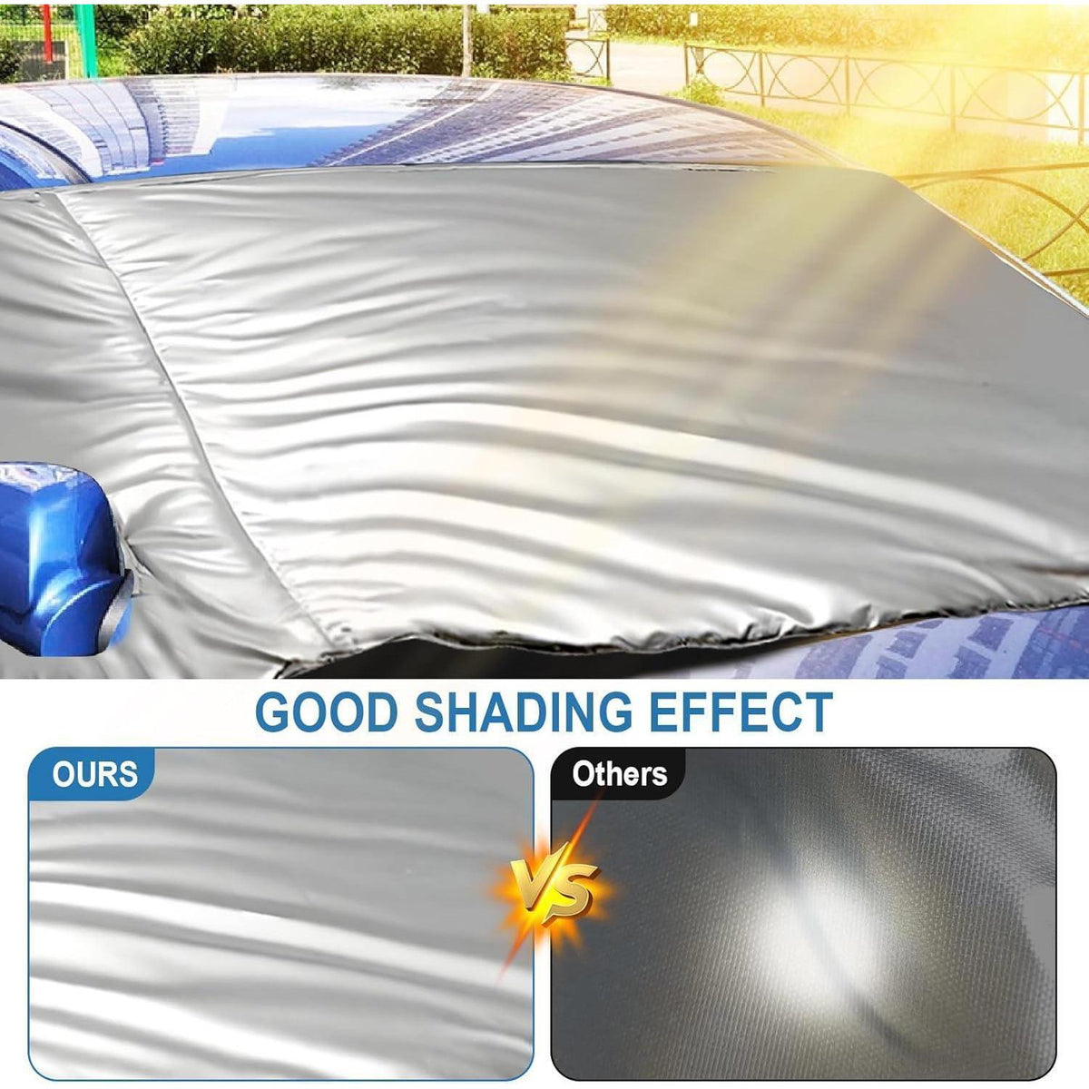Thermo Frontscheibenabdeckung VW T6 2016-2022 – Frost, Schnee & UV Schutz