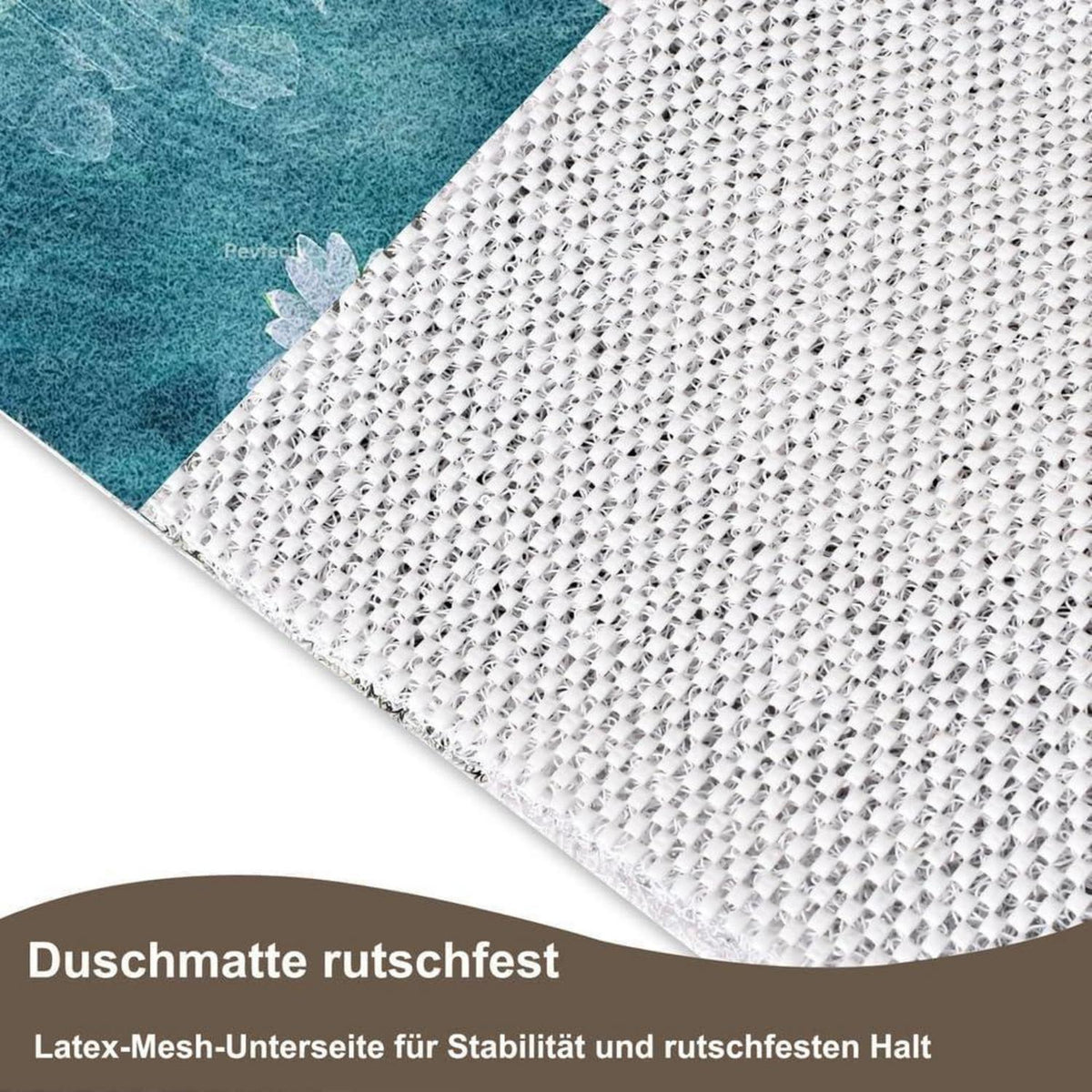 Rutschmatte Dusche 90x140 cm – Antirutsch, Modern & Komfortabel