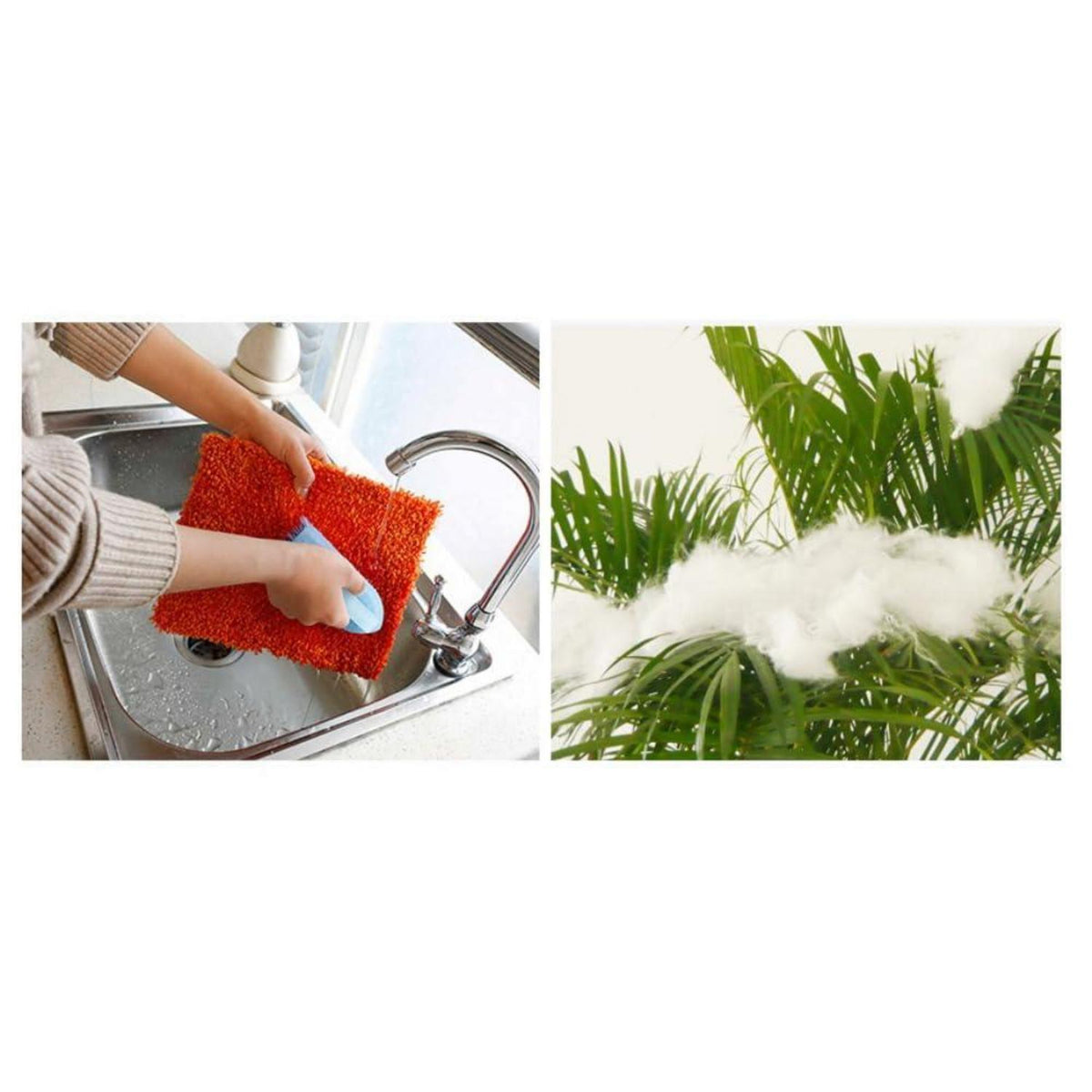 Runder Korallensamt Teppich – Rutschfest & Waschbar, 200cm Braun