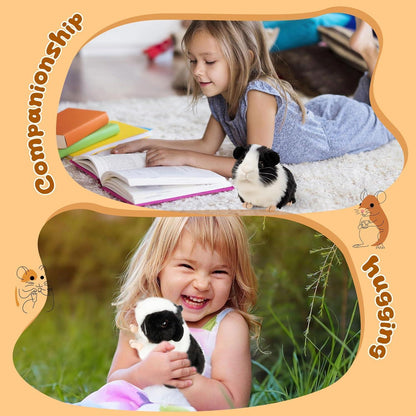 Schwarz Meerschweinchen Kuscheltier - Realistisch & Weich