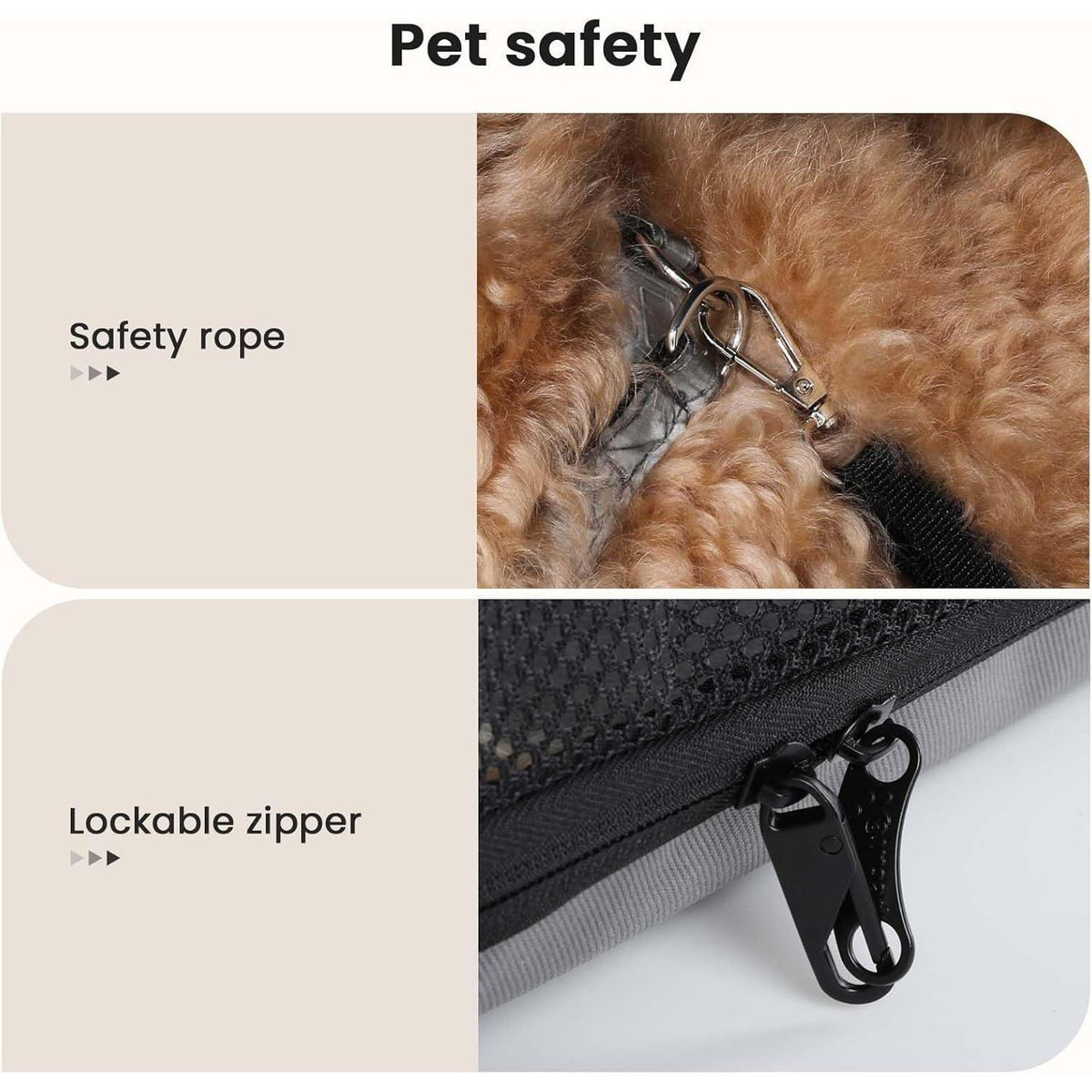Faltbare Hundebox 61x52x45cm – Atmungsaktiv & Sicher für Reisen