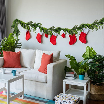 3.6m Tannengirlande Künstlich – Weihnachtliche Deko für Haus & Garten