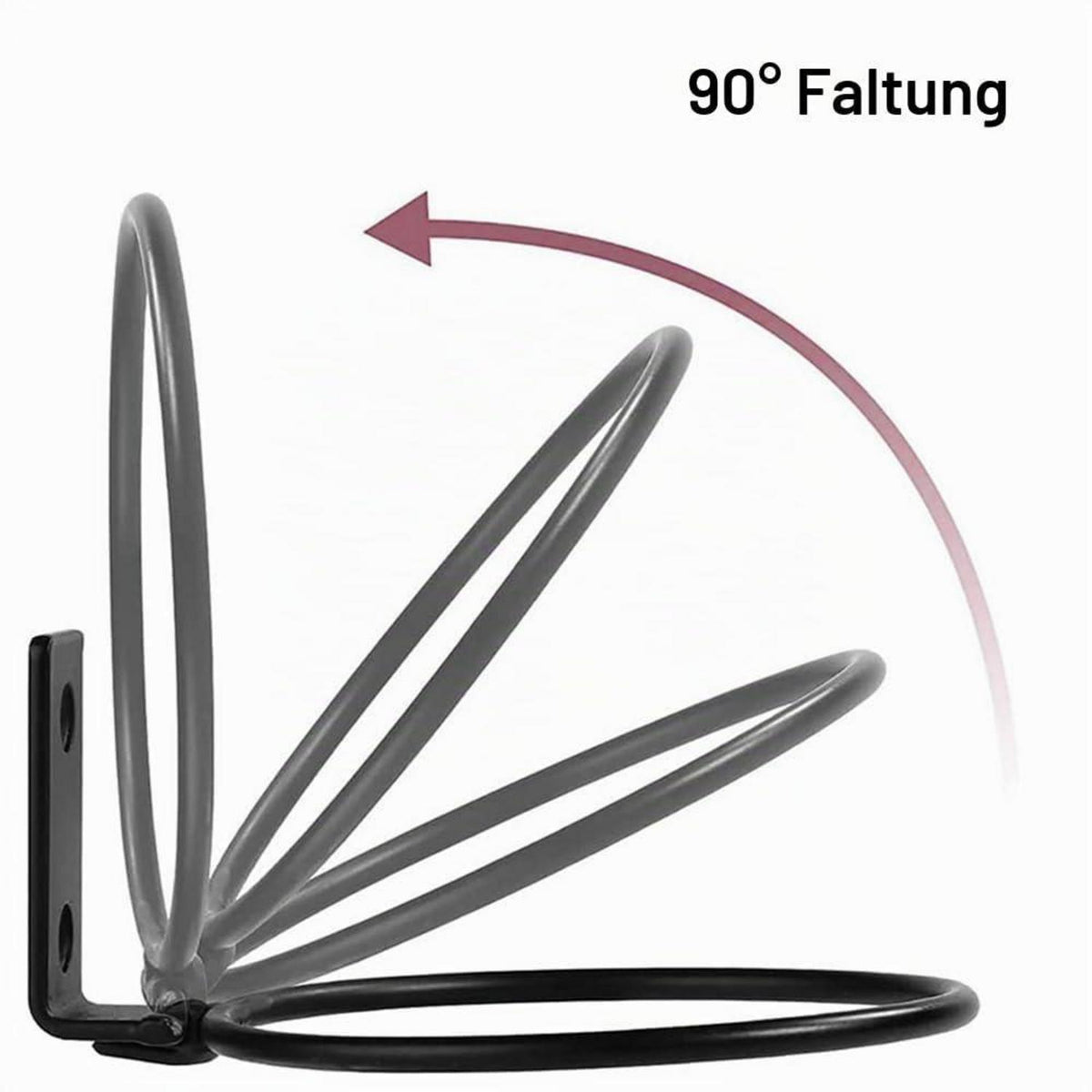 Wandmontierter Edelstahl Hundenapf Set (2er Pack)