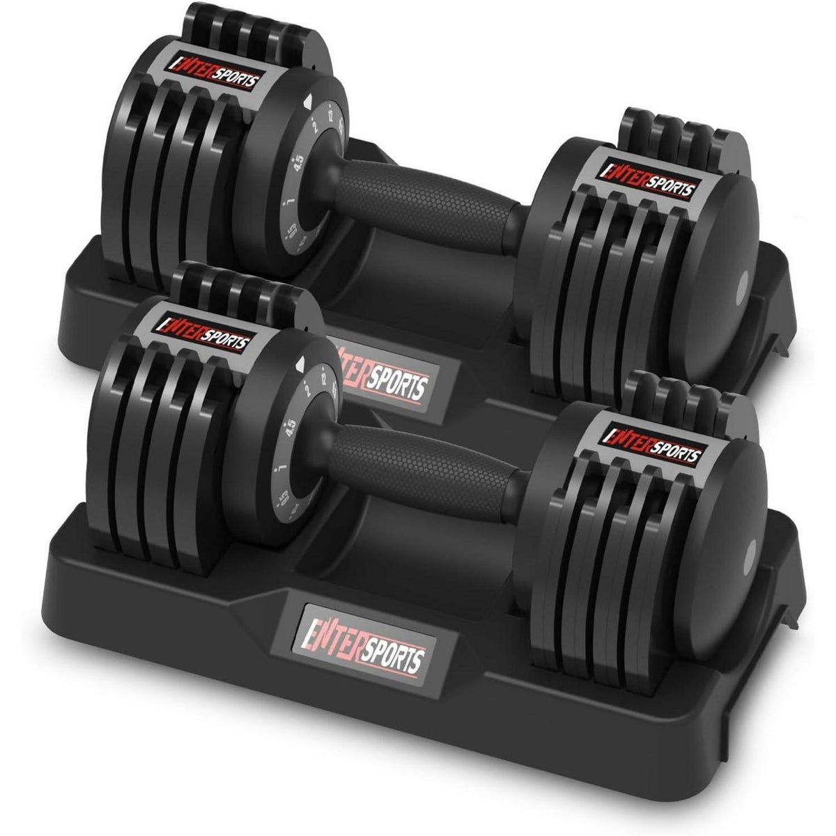 Verstellbare Hantel 2-12kg mit rutschfestem Griff für Ganzkörpertraining