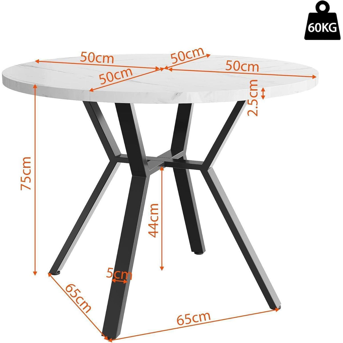 Runder Esstisch Set 4 Personen | Modern & Elegant mit Samtstühlen