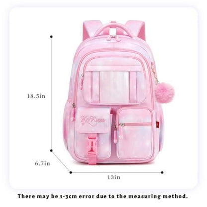 Schultasche Mädchen Rucksack Atmungsaktiv Lila 1. - 5. Klasse