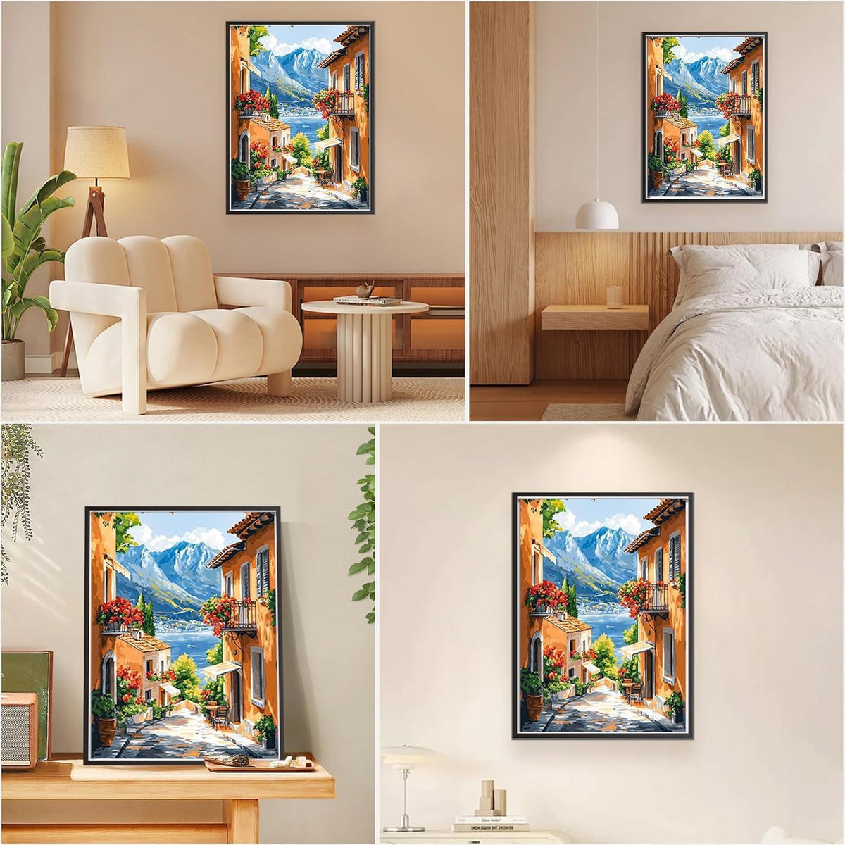 Malen nach Zahlen Landschaft – DIY Set für Erwachsene 40x50cm