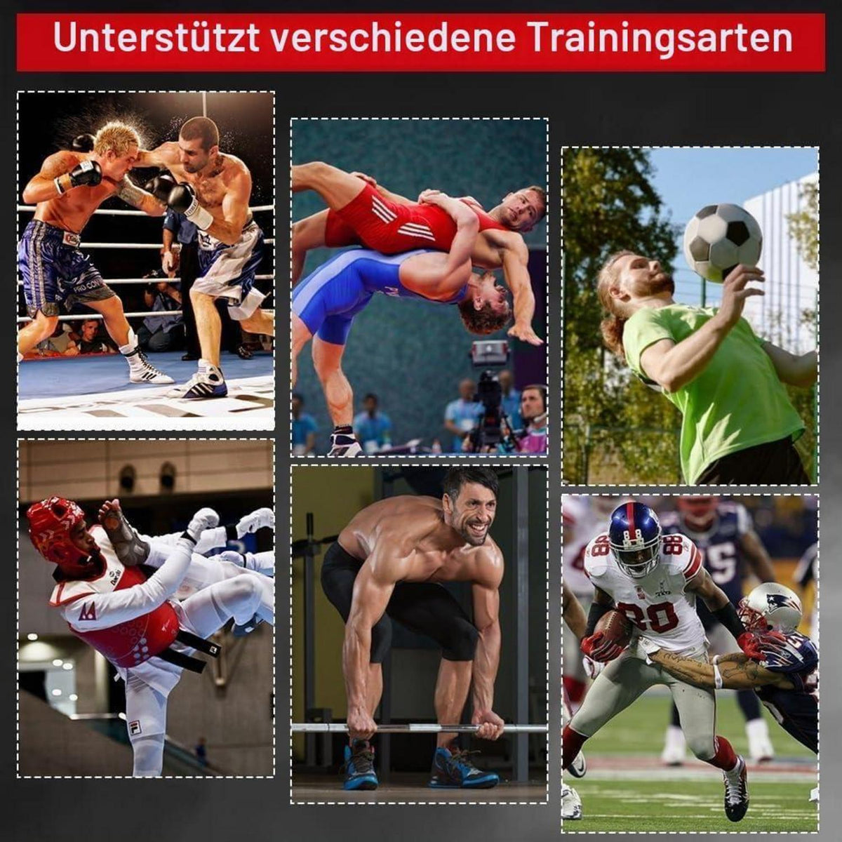 Nackentrainer für Kraftsport – Gewichtheben Kette Geschirr