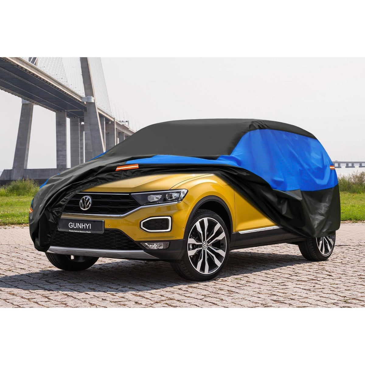 Wasserdichte Autoabdeckung für VW T-Roc Tiguan – Schutzplane für Regen & Sonne