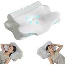 Ergonomisches Nackenkissen aus Memory Foam, höhenverstellbar