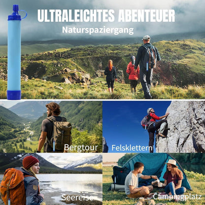 Wasserfilter Outdoor 5er Pack – 1500 Liter, Bakterienfilter