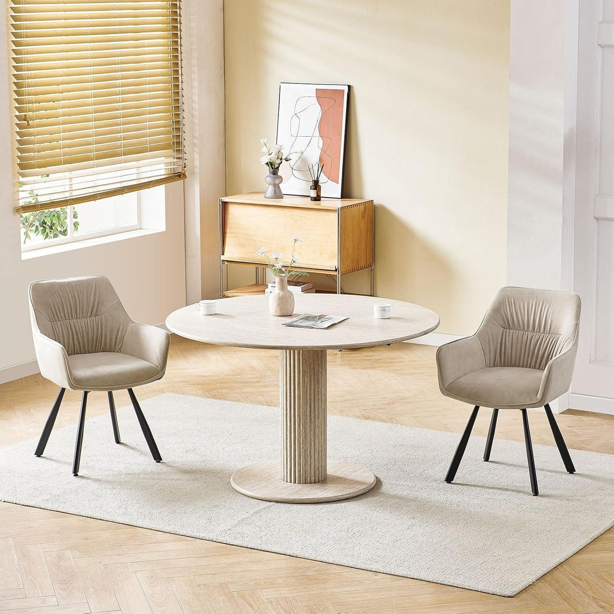 Drehbare Esszimmerstühle Set 4er – Ergonomisch & Komfortabel