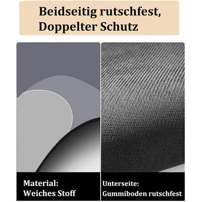 Rutschfeste Badematte Grau – Saugfähig & Trocknend 70x45 cm