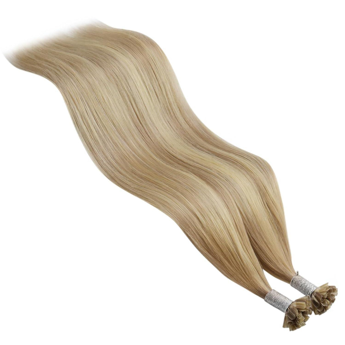 Echthaar Bondings Blond 50cm - Haarverlängerung 50g
