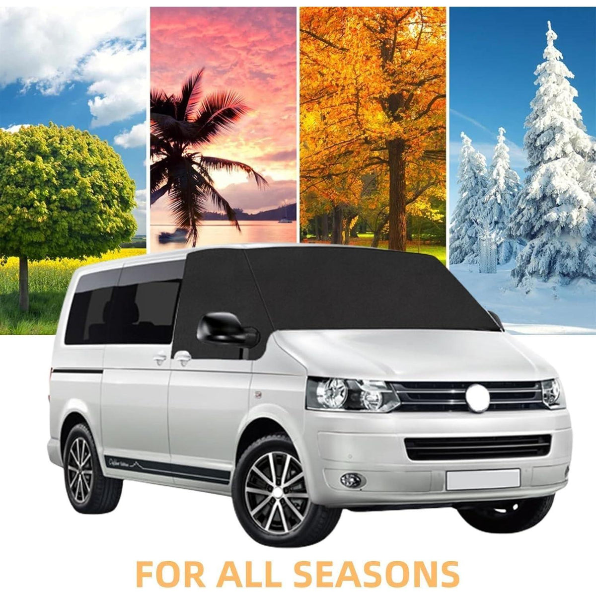 Windschutzscheibenabdeckung VW Transporter T5/T5.1 – Frost Schnee Sonnenschutz