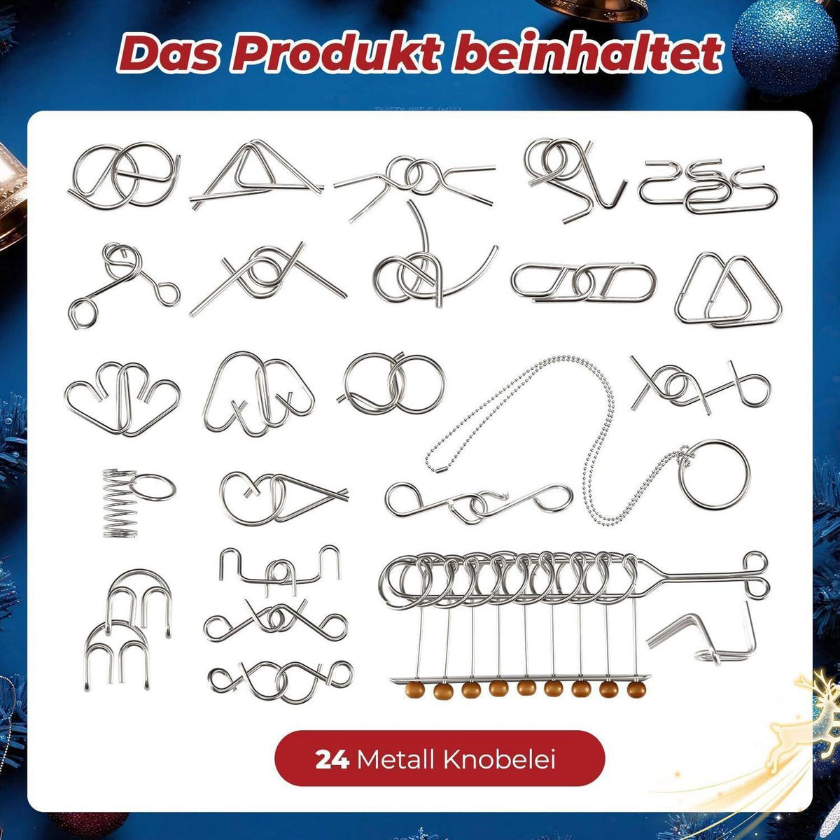 Adventskalender Knobelspiele 2026 für Kinder & Erwachsene