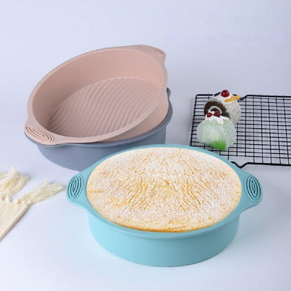 Runde Silikon Backform 26 cm – Für lockere Chiffon Kuchen