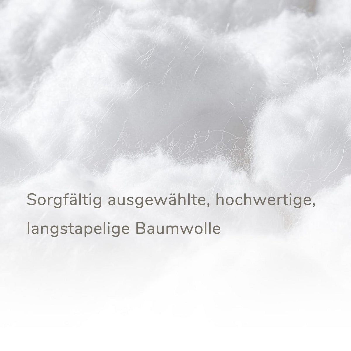 Musselin Bettwäsche Set 200x220 cm Beige – 3-teilig & atmungsaktiv