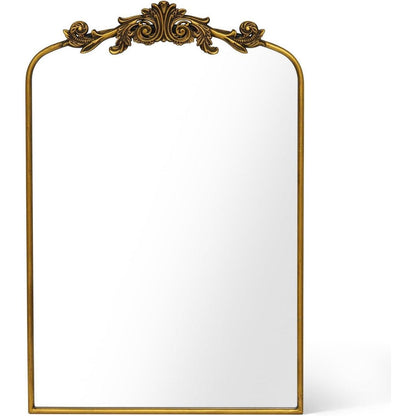 Barock Spiegel Goldrand 60x90 cm - Prunkvoller Wandspiegel Vintage