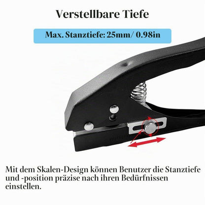 Einzelloch Locher 15mm – Papierstanzer für Basteln & Handwerk