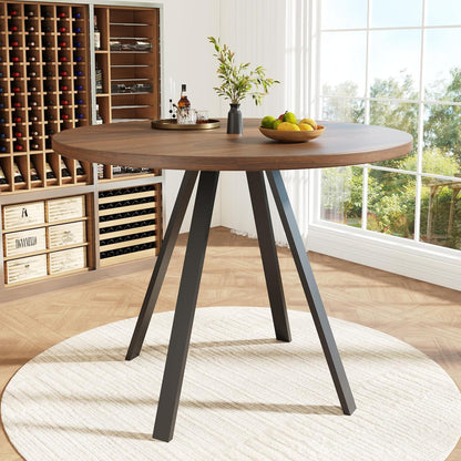 Runder Esstisch 80x80cm – Küchentisch für 4 Personen