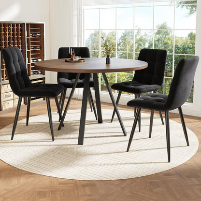 Runder Esstisch 80x80cm – Küchentisch für 4 Personen