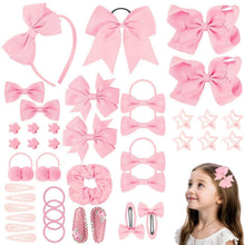 Haarschmuck Set Mädchen 77tlg. Haarklammern & Schleifen