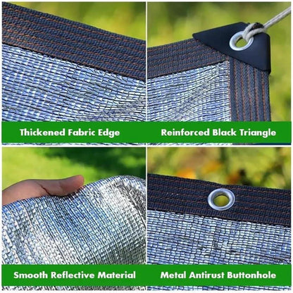 Sonnenschutznetz Auto 3x4m – Alunetz für Auto, Camping & mehr