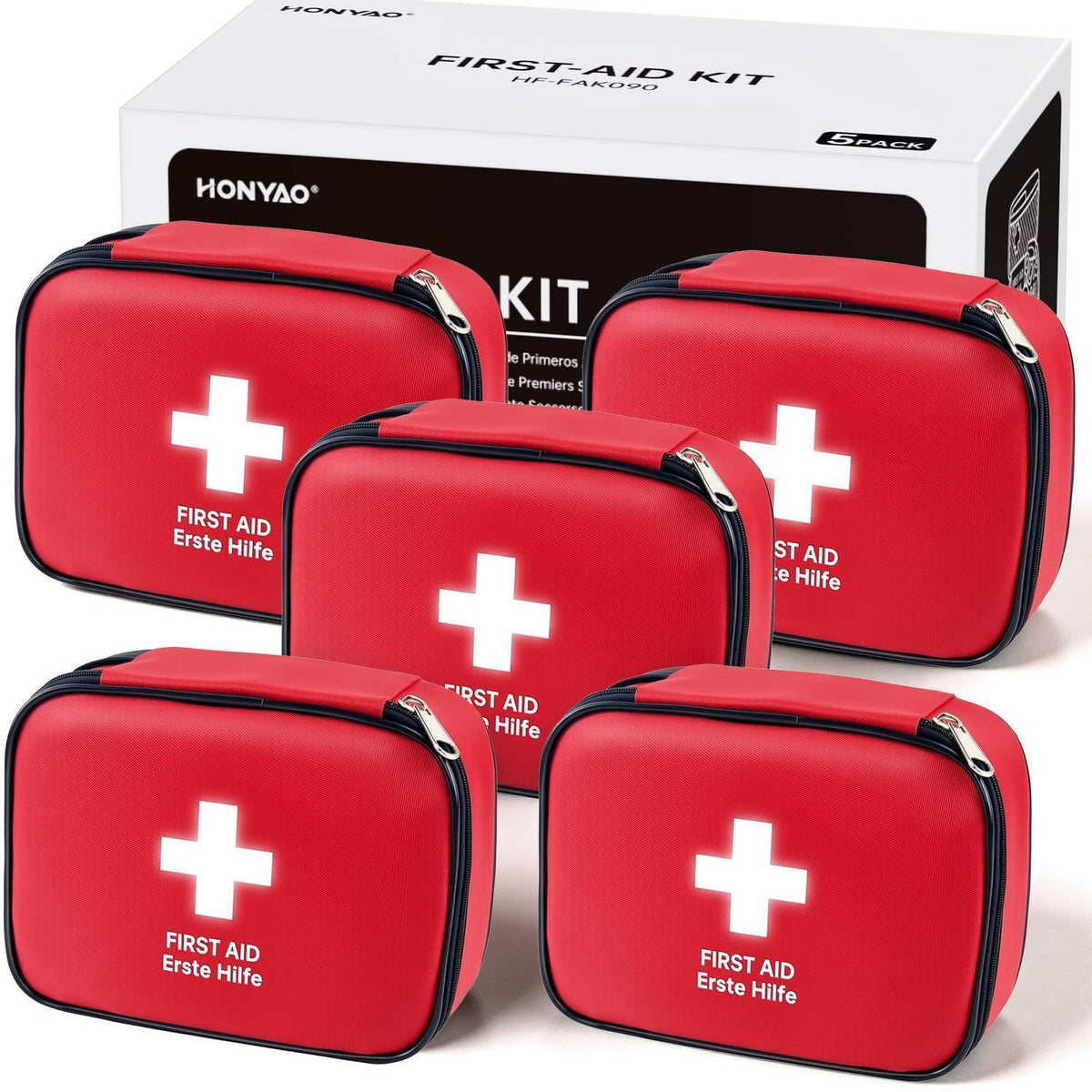 Erste Hilfe Set 90tlg. – Mini Reiseapotheke für Outdoor & Alltag