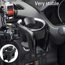 2-in-1 Auto Getränkehalter & Handyhalterung Grau/Schwarz