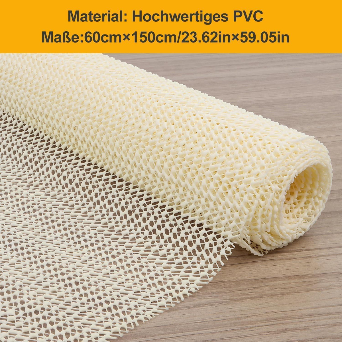 Rutschfeste Teppichunterlage 60x150cm – Zuschneidbar & Vielseitig
