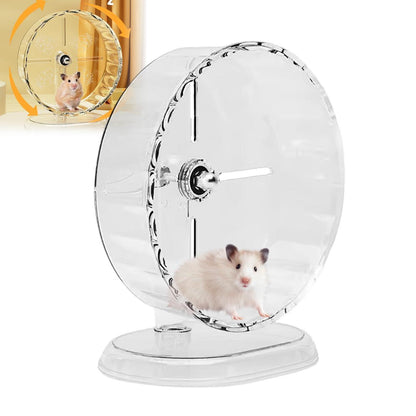Super-leises Hamsterrad Ø24cm – Rutschfest & Einstellbar