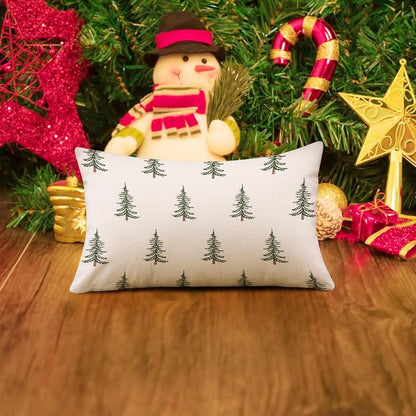 Weihnachts Kissenbezug 40x60 - 2er Set | Deko Kissenbezüge für Sofa