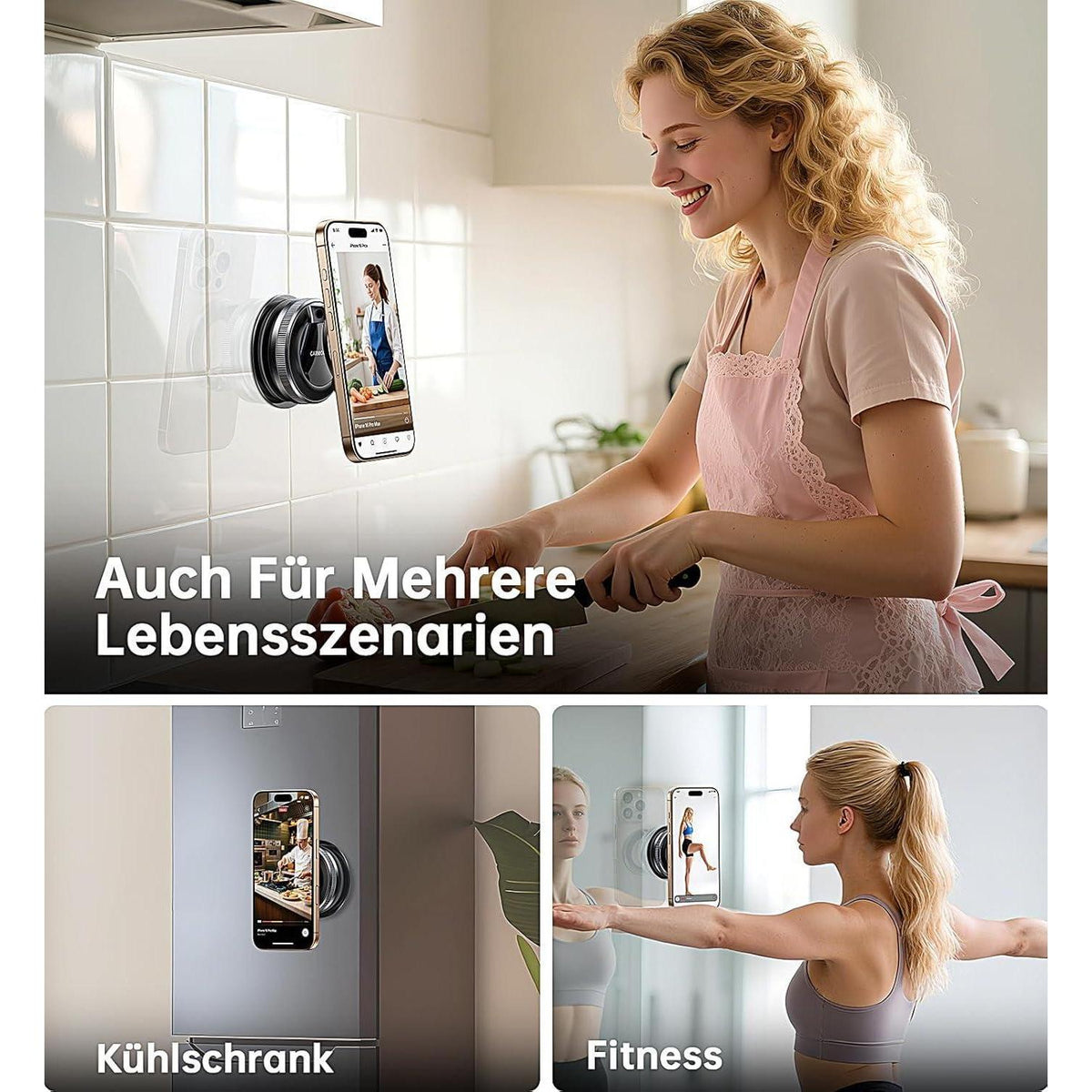 Magnetische Handyhalterung Auto 360° Drehbar