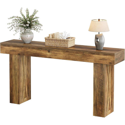 Schmaler Konsolentisch 160cm – Rustikaler Flur- & Sofatisch