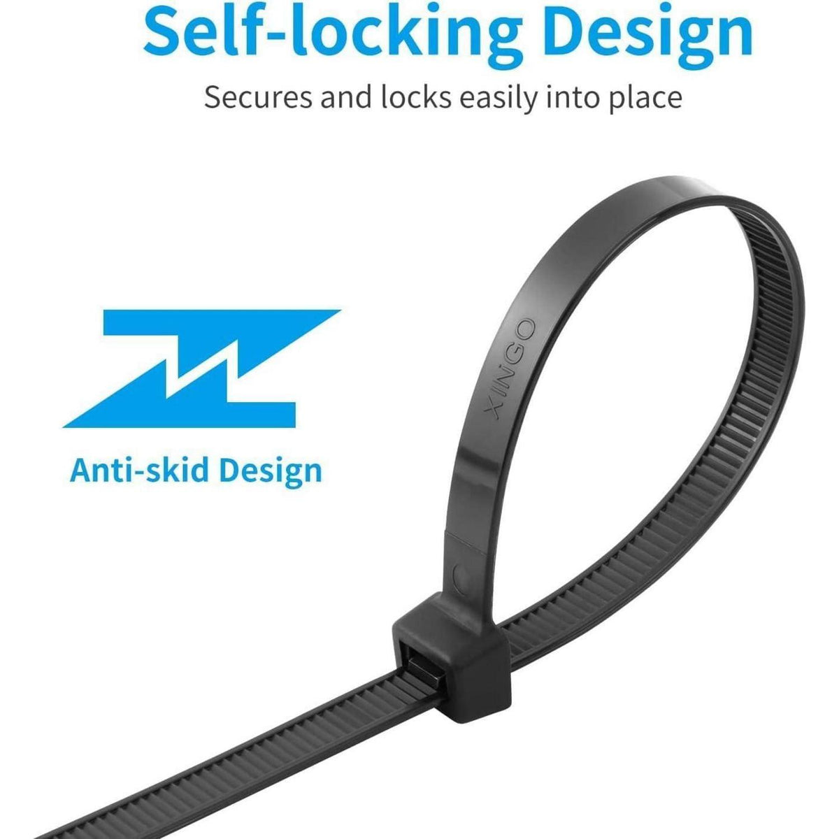 61 cm Kabelbinder – 500 Stück – Robust & UV-Beständig