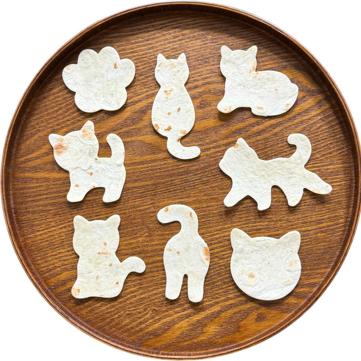 8-teiliges Katzen-Ausstechformen-Set aus Edelstahl