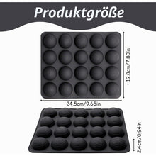 Silikon Golfball Backform - 2er Set für Cake Pops & Co.