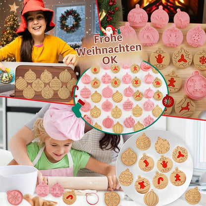 Weihnachtsausstecher Set 20 Stück Kunststoff Plätzchenformen Kinder