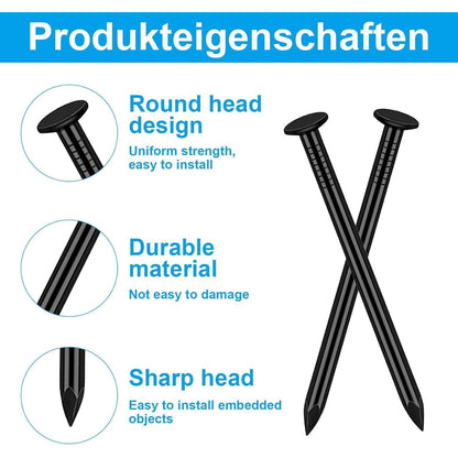 290tlg. Stahlnägel Set für Bilder & Handwerk, 7 Größen