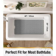 Rutschfeste Badewannenmatte 101x51cm – Schnelltrocknend & Zuschneidbar