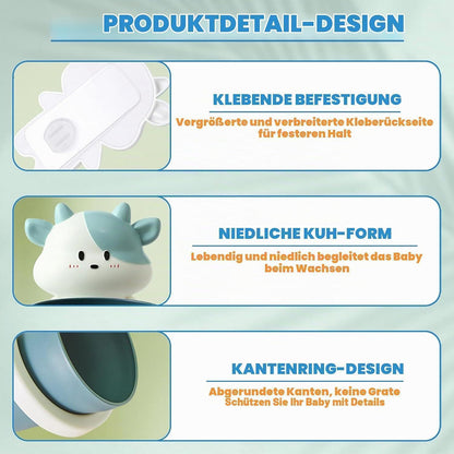 2x Wandhalter Zahnbürsten Kinder – Cartoon Design