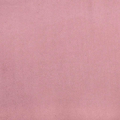 Rosa Zweisitzer-Sofa mit Kissen – Samt, 140 cm