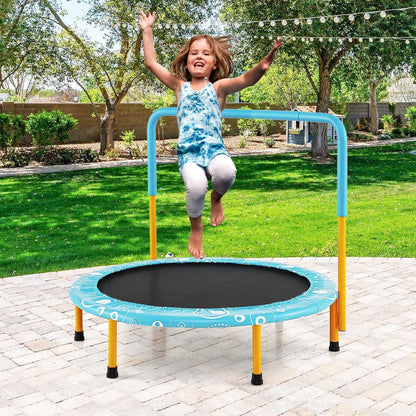 Kindertrampolin 92x92cm – Stabil & Faltbar für Innenraum